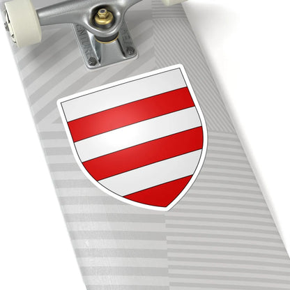 Barry arms (Wales) (Coat of Arms) STICKER Vinyl Kiss-Cut Decal - The Sticker Space