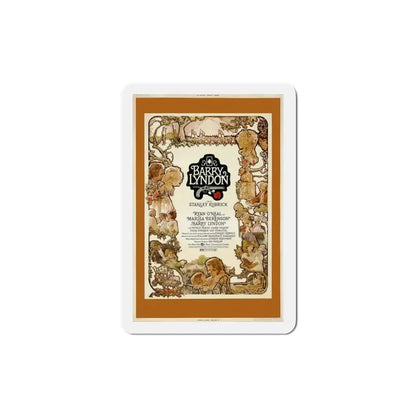Barry Lyndon 1975 Movie Poster Refrigerator Magnet 4 Inch - The Sticker Space