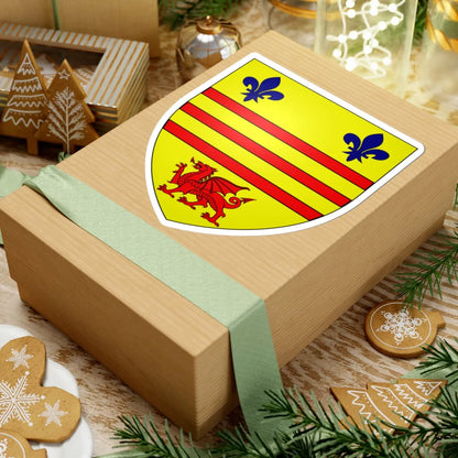 Barry Town Council Shield (United Kingdom) (Coat of Arms) STICKER Vinyl Kiss-Cut Decal - The Sticker Space