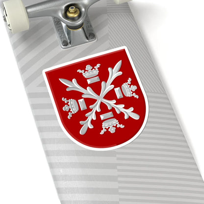 Barsingerhorn 2 wapen (Netherlands) (Coat of Arms) STICKER Vinyl Kiss-Cut Decal - The Sticker Space