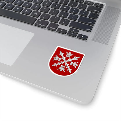 Barsingerhorn 2 wapen (Netherlands) (Coat of Arms) STICKER Vinyl Kiss-Cut Decal - The Sticker Space