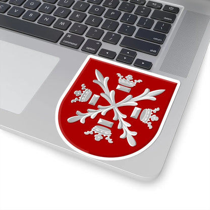 Barsingerhorn 2 wapen (Netherlands) (Coat of Arms) STICKER Vinyl Kiss-Cut Decal - The Sticker Space