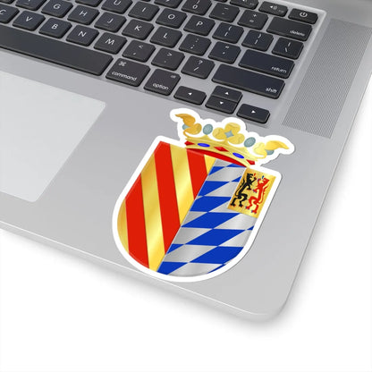 Barsingerhorn 3 wapen (Germany) (Coat of Arms) STICKER Vinyl Kiss-Cut Decal - The Sticker Space