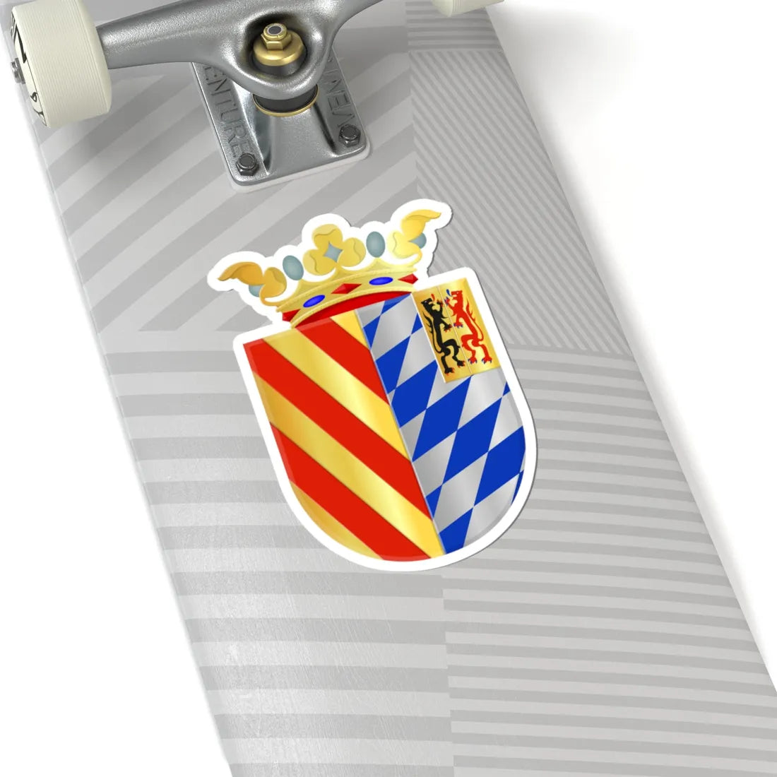 Barsingerhorn 3 wapen (Netherlands) (Coat of Arms) STICKER Vinyl Kiss-Cut Decal - The Sticker Space