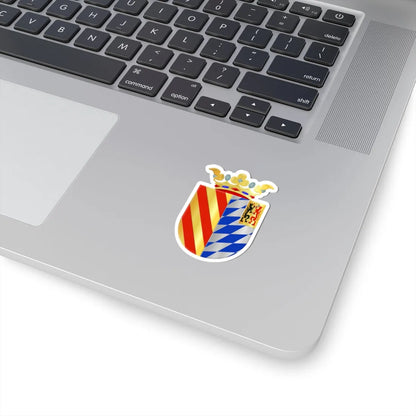 Barsingerhorn 3 wapen (Netherlands) (Coat of Arms) STICKER Vinyl Kiss-Cut Decal - The Sticker Space