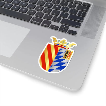Barsingerhorn 3 wapen (Netherlands) (Coat of Arms) STICKER Vinyl Kiss-Cut Decal - The Sticker Space
