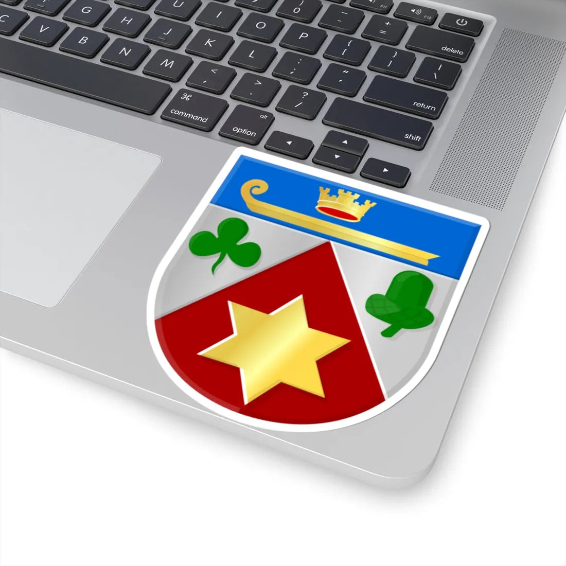 Bartlehiem wapen (Netherlands) (Coat of Arms) STICKER Vinyl Kiss-Cut Decal - The Sticker Space