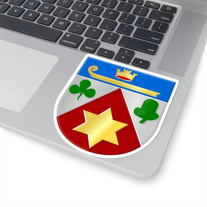 Bartlehiem wapen (Netherlands) (Coat of Arms) STICKER Vinyl Kiss-Cut Decal - The Sticker Space