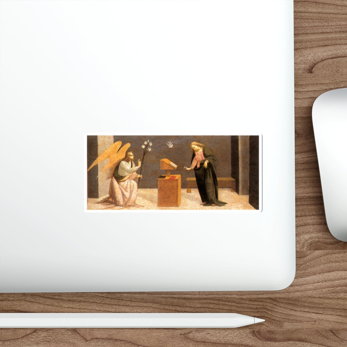 BARTOLOMEO di Giovanni - Annunciation (Artwork) STICKER Vinyl Die-Cut Decal-The Sticker Space