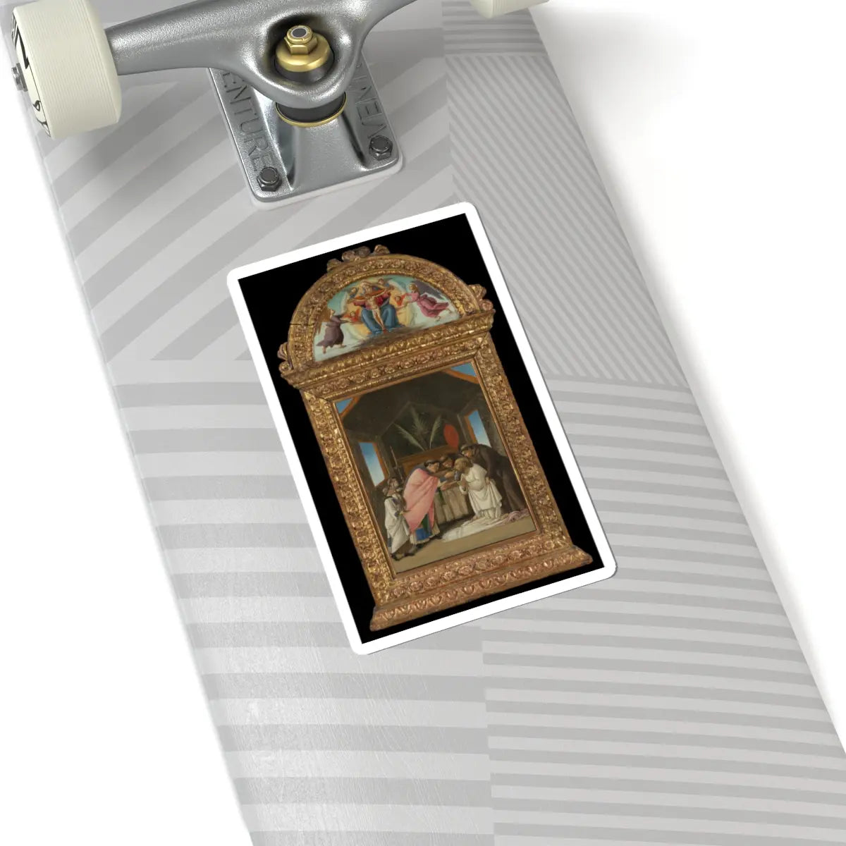 SKU:TSS-STICK-BRTD-6X6-2 Sizes:6" × 6" Types:White