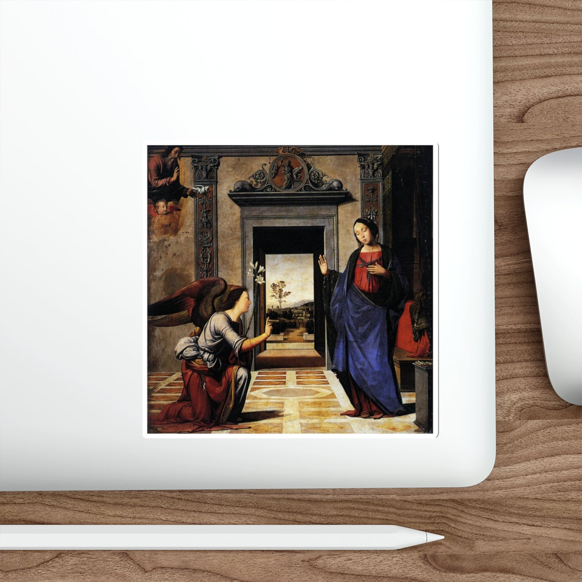 BARTOLOMEO, Fra - Annunciation (Artwork) STICKER Vinyl Die-Cut Decal-The Sticker Space