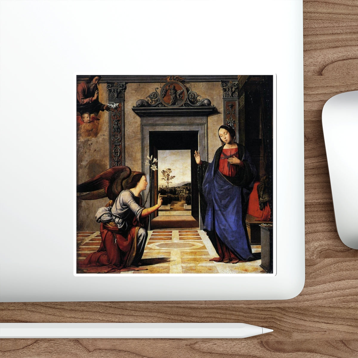 BARTOLOMEO, Fra - Annunciation (Artwork) STICKER Vinyl Die-Cut Decal-The Sticker Space