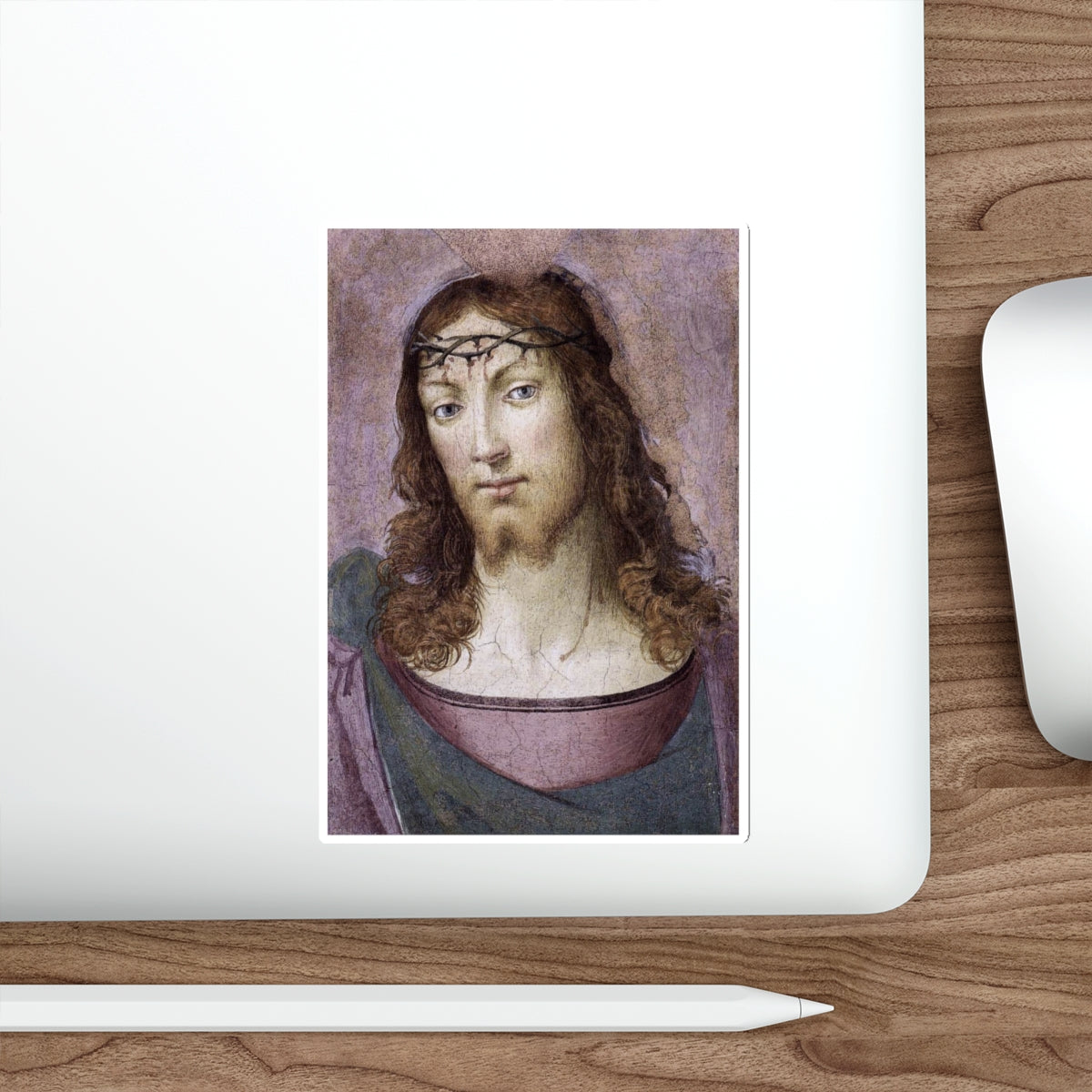 BARTOLOMEO, Fra - Christ Crowned with Thorns (Artwork) STICKER Vinyl Die-Cut Decal-The Sticker Space