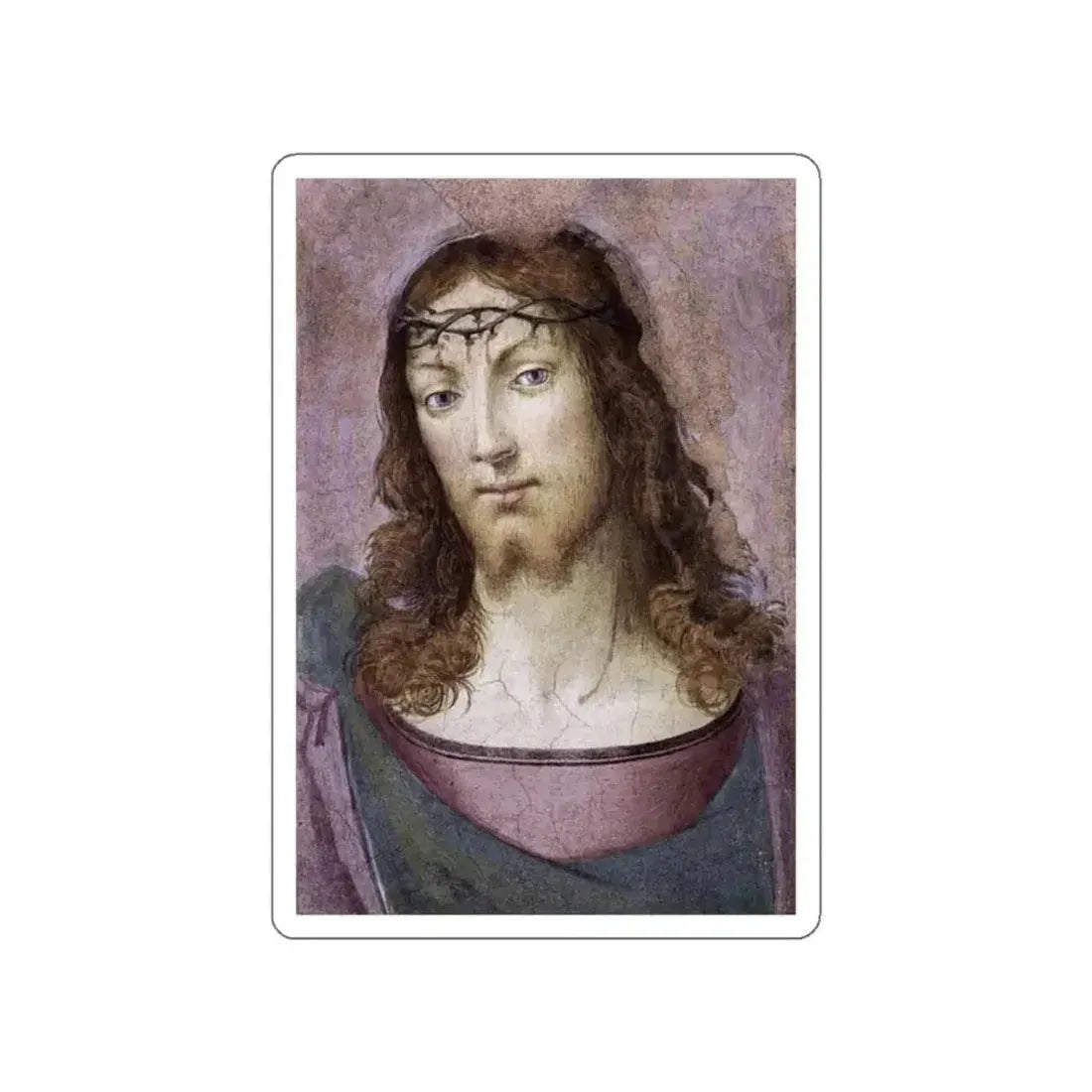 BARTOLOMEO, Fra - Christ Crowned with Thorns (Artwork) STICKER Vinyl Die-Cut Decal - The Sticker Space
