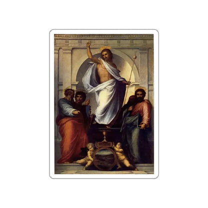 BARTOLOMEO, Fra - Christ with the Four Evangelists (Artwork) STICKER Vinyl Die-Cut Decal - The Sticker Space
