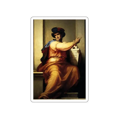 BARTOLOMEO, Fra - Prophet Isaiah (Artwork) STICKER Vinyl Die-Cut Decal White Die-Cut 3 Inch - The Sticker Space