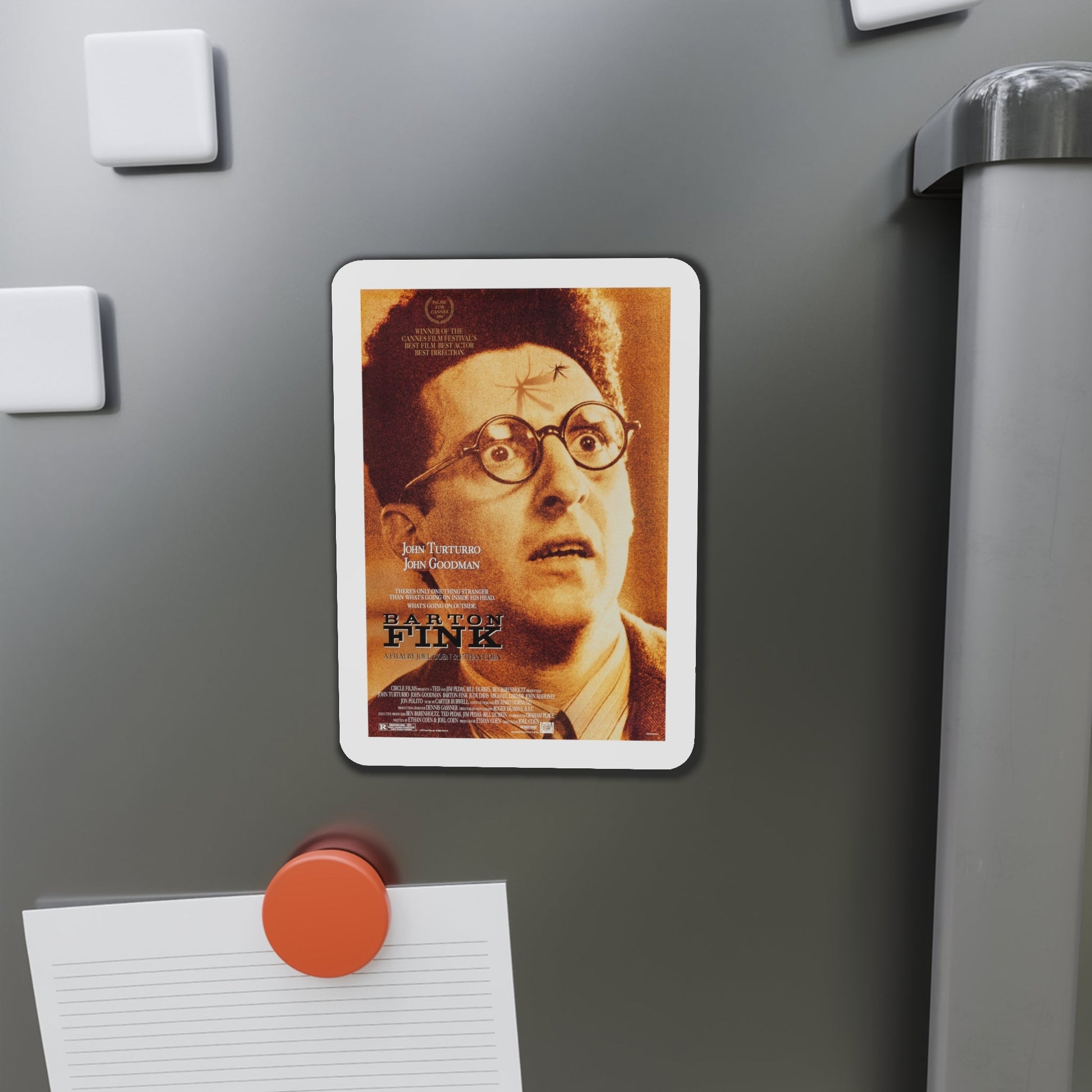 Barton Fink 1991 Movie Poster Die-Cut Magnet-The Sticker Space