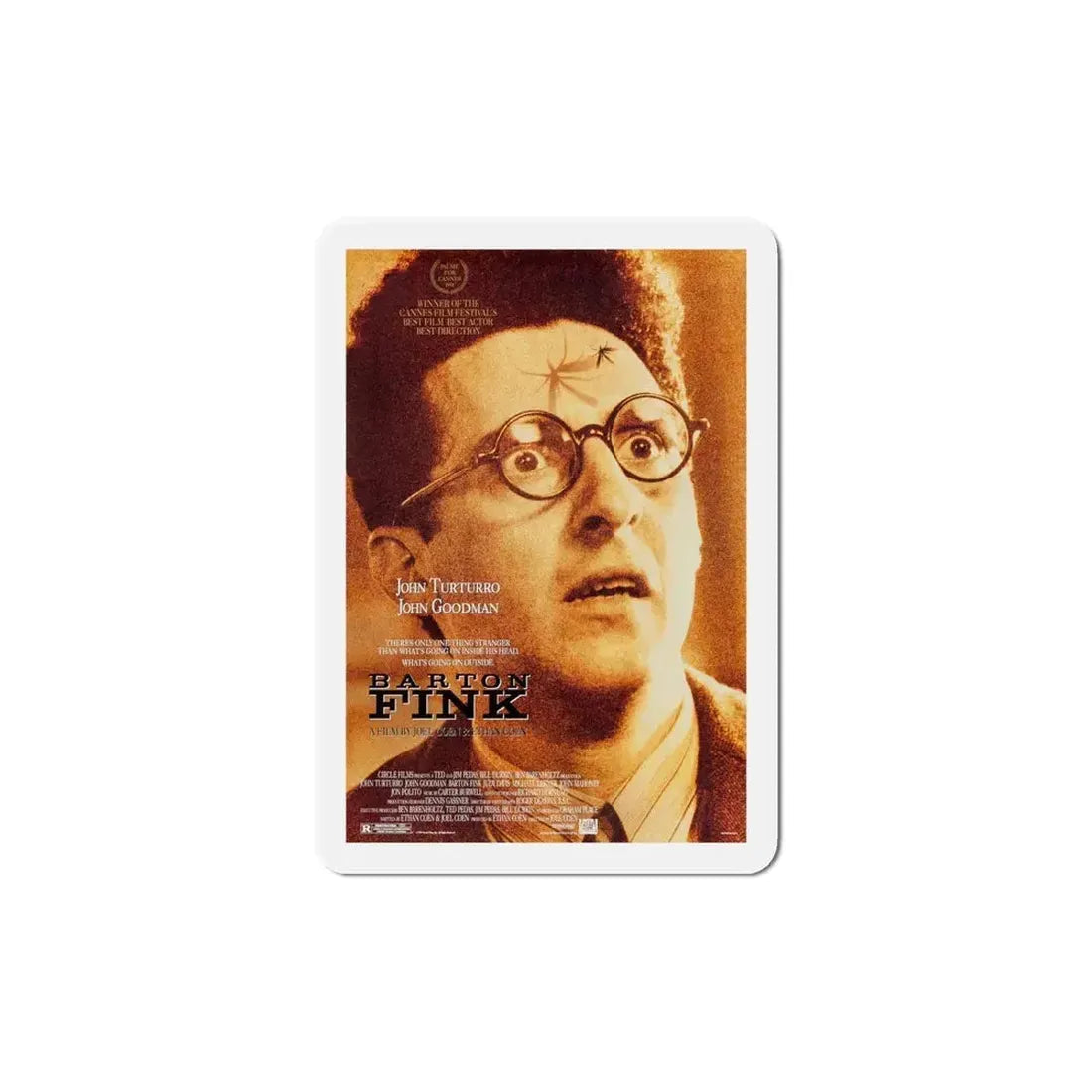 Barton Fink 1991 Movie Poster Refrigerator Magnet 6 Inch - The Sticker Space