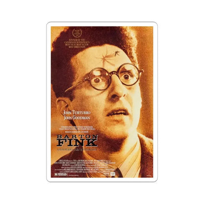 Barton Fink 1991 Movie Poster - STICKER Vinyl Kiss-Cut Decal 3 Inch White - The Sticker Space