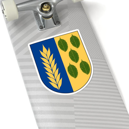 Barva vapen (Sweden) (Coat of Arms) STICKER Vinyl Kiss-Cut Decal - The Sticker Space