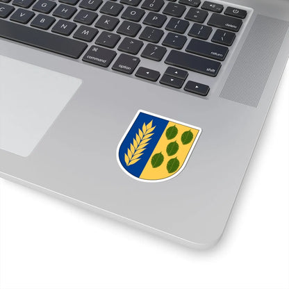 Barva vapen (Sweden) (Coat of Arms) STICKER Vinyl Kiss-Cut Decal - The Sticker Space