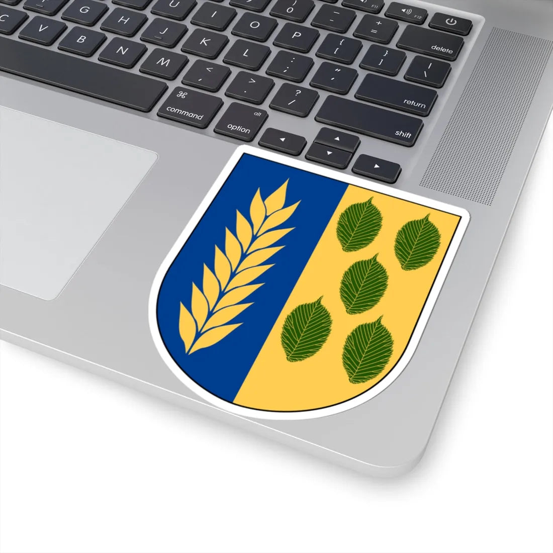 Barva vapen (Sweden) (Coat of Arms) STICKER Vinyl Kiss-Cut Decal - The Sticker Space