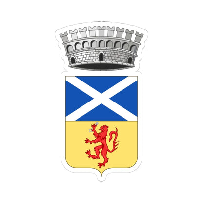 Barzago-Stemma (Italy) (Coat of Arms) STICKER Vinyl Kiss-Cut Decal 4 Inch White - The Sticker Space