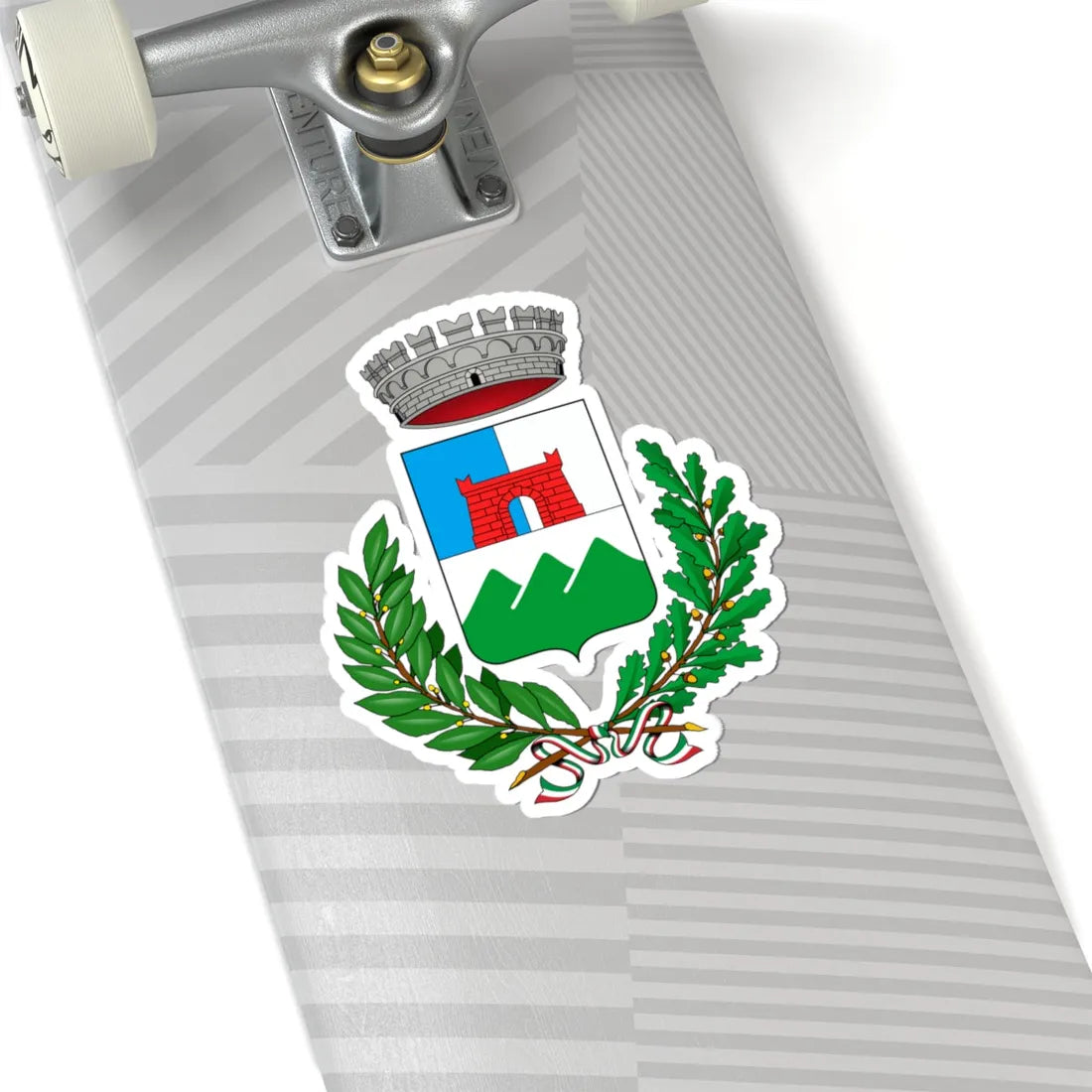 Barzanò-Stemma (Italy) (Coat of Arms) STICKER Vinyl Kiss-Cut Decal - The Sticker Space