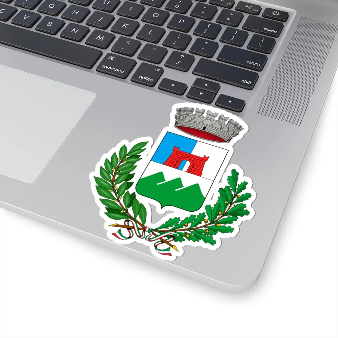 Barzanò-Stemma (Italy) (Coat of Arms) STICKER Vinyl Kiss-Cut Decal - The Sticker Space
