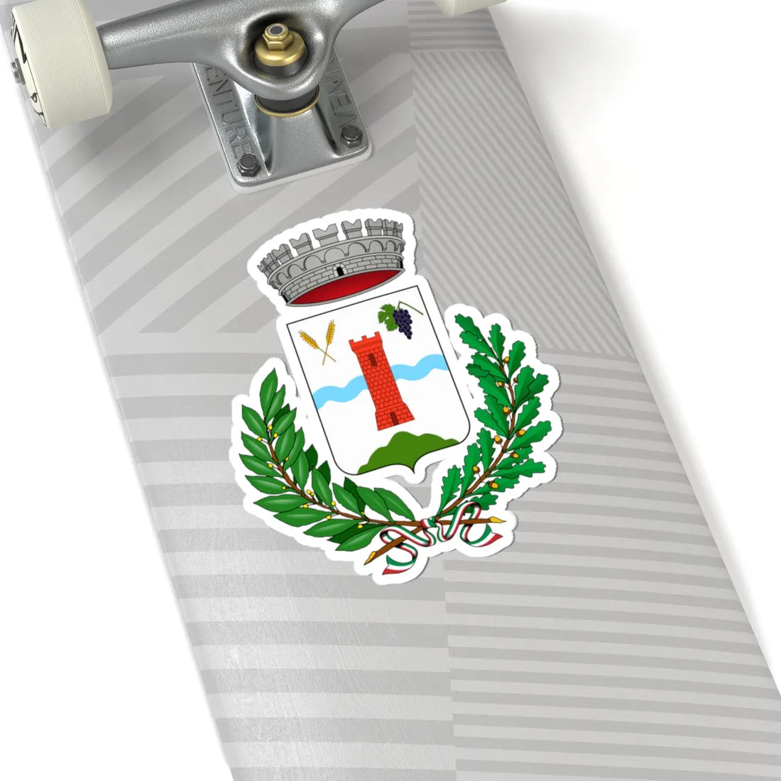 Barzana-Stemma (Italy) (Coat of Arms) STICKER Vinyl Kiss-Cut Decal - The Sticker Space