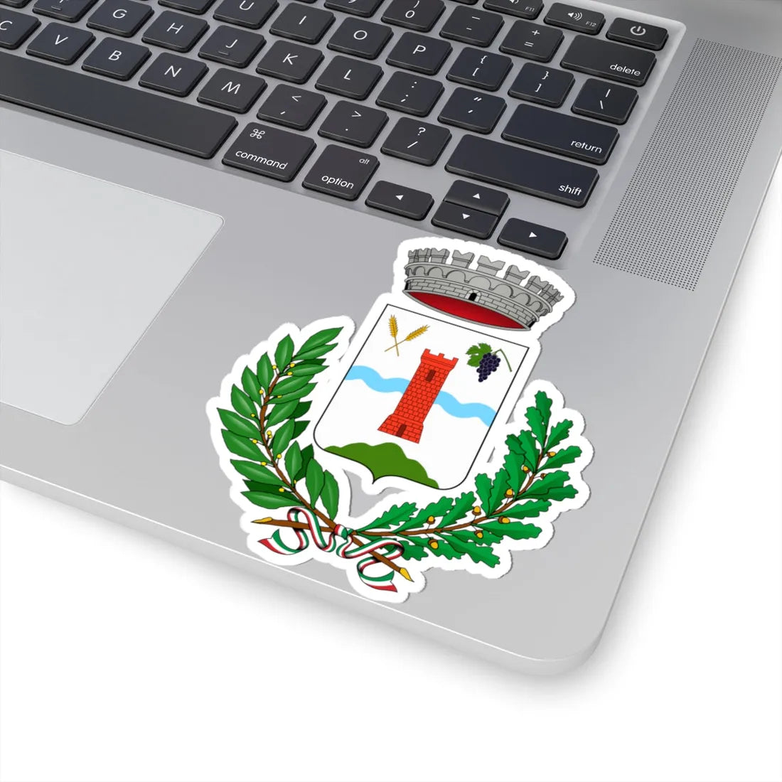 Barzana-Stemma (Italy) (Coat of Arms) STICKER Vinyl Kiss-Cut Decal - The Sticker Space