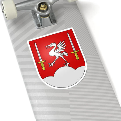 Bas-Intyamon-coat of arms (Switzerland) (Coat of Arms) STICKER Vinyl Kiss-Cut Decal - The Sticker Space