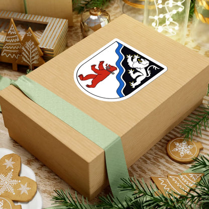 BasadingenSchlattingen-blazon (Switzerland) (Coat of Arms) STICKER Vinyl Kiss-Cut Decal - The Sticker Space