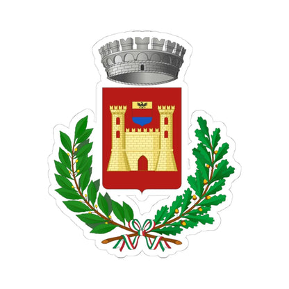 Bascapè-Stemma (Italy) (Coat of Arms) STICKER Vinyl Kiss-Cut Decal 4 Inch White - The Sticker Space