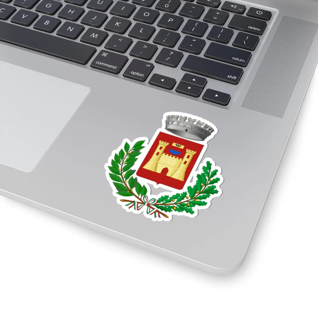 Bascapè-Stemma (Italy) (Coat of Arms) STICKER Vinyl Kiss-Cut Decal - The Sticker Space