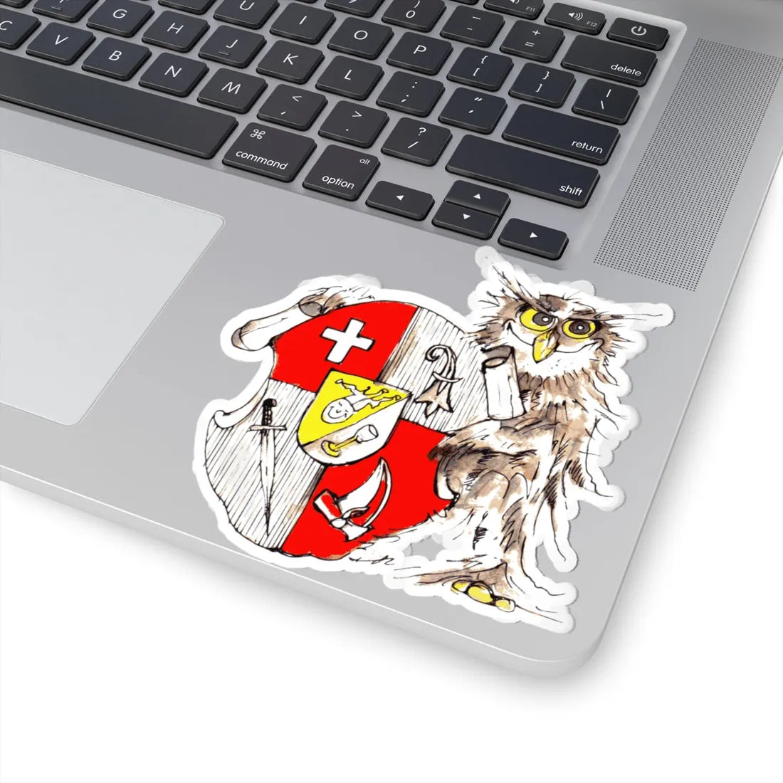 Basilea (Switzerland) (Coat of Arms) STICKER Vinyl Kiss-Cut Decal - The Sticker Space