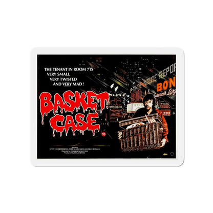 BASKET CASE 1982 Movie Poster - Die-Cut Magnet-4" x 4"-The Sticker Space