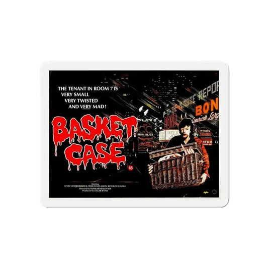 BASKET CASE 1982 Movie Poster - Refrigerator Magnet 6 Inch - The Sticker Space