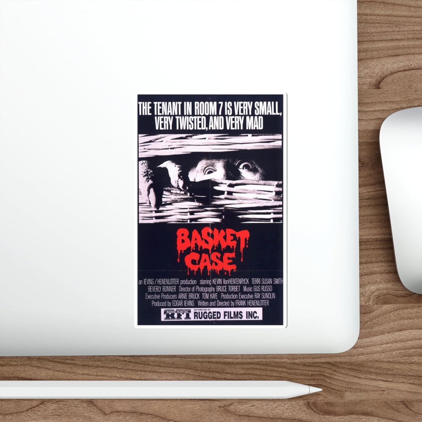 Basket Case 1982 Movie Poster STICKER Vinyl Die-Cut Decal-The Sticker Space