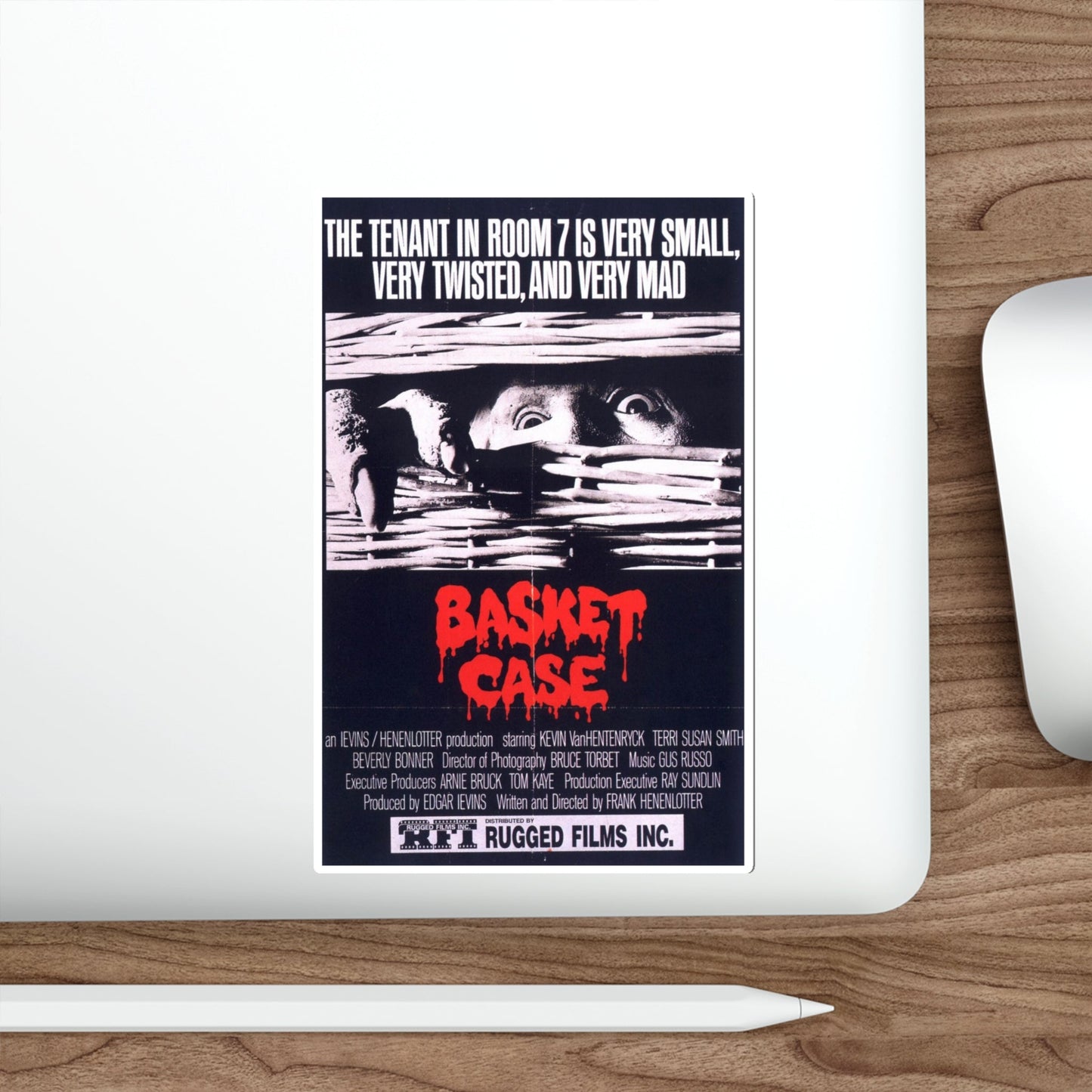 Basket Case 1982 Movie Poster STICKER Vinyl Die-Cut Decal-The Sticker Space