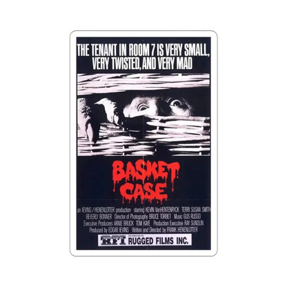 Basket Case 1982 Movie Poster STICKER Vinyl Die-Cut Decal - The Sticker Space