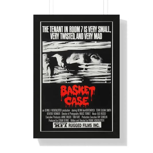 BASKET CASE (2) 1982 - Framed Movie Poster 16″ x 24″ Black - The Sticker Space