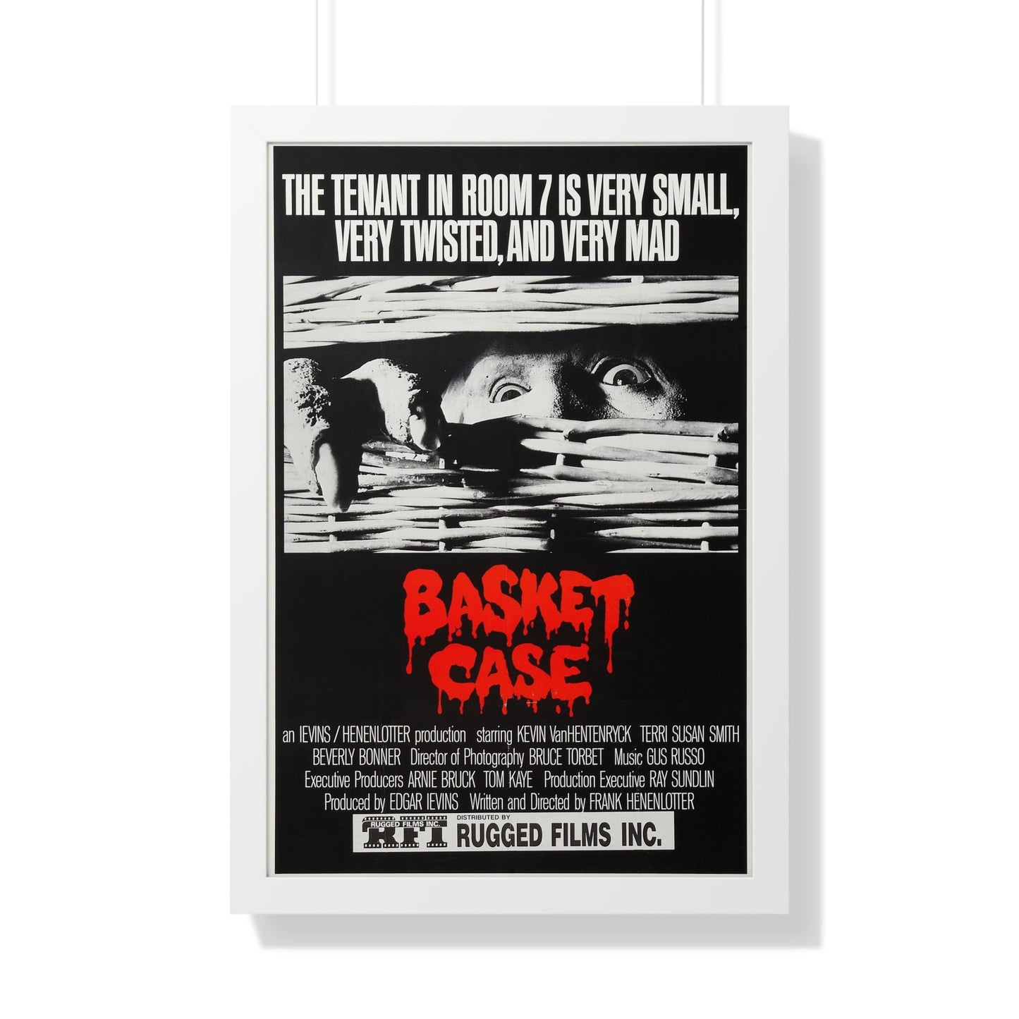 BASKET CASE (2) 1982 - Framed Movie Poster-20" x 30"-The Sticker Space