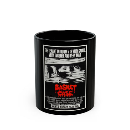 BASKET CASE (2) 1982 Movie Poster - Black Coffee Mug-11oz-The Sticker Space