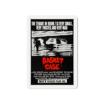 BASKET CASE (2) 1982 Movie Poster - Die-Cut Magnet-6 × 6"-The Sticker Space