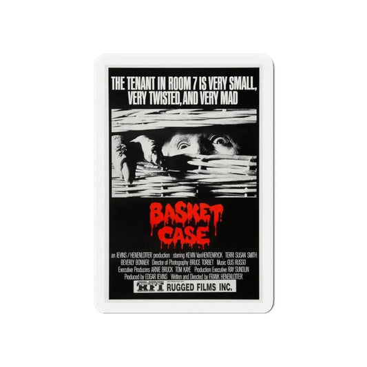 BASKET CASE (2) 1982 Movie Poster - Refrigerator Magnet 6 Inch - The Sticker Space