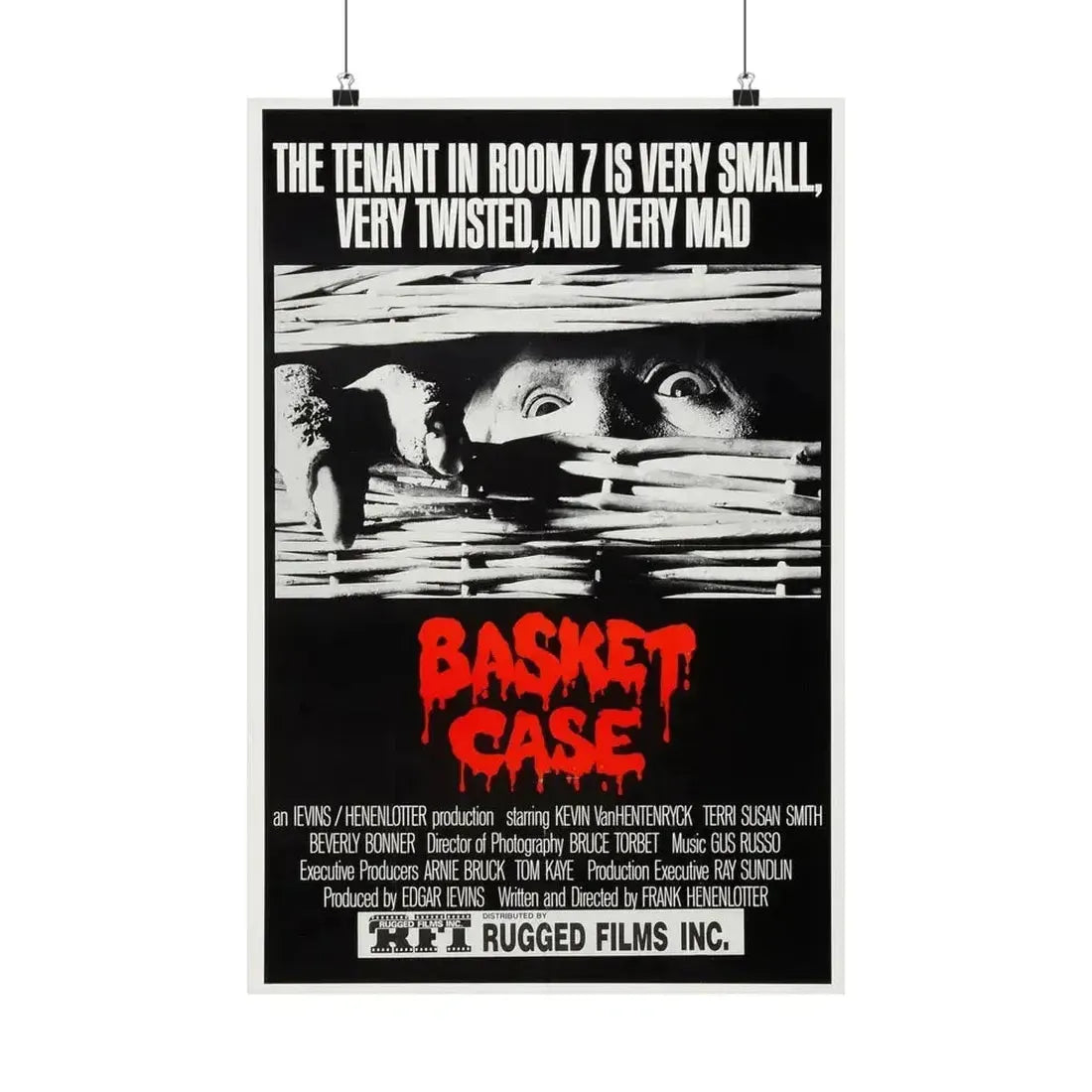 BASKET CASE (2) 1982 - Paper Movie Poster 16″ x 24″ Matte - The Sticker Space