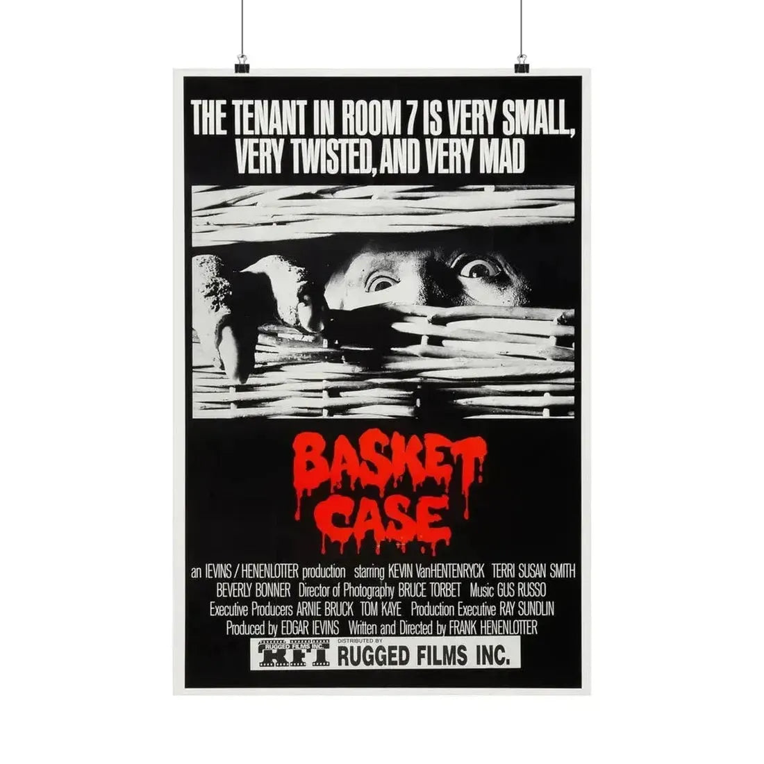 BASKET CASE (2) 1982 - Paper Movie Poster 20″ x 30″ Matte - The Sticker Space