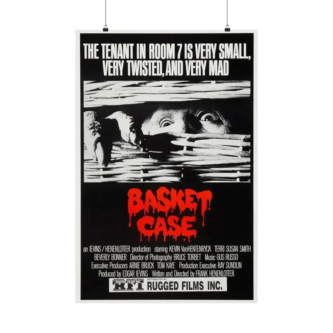 BASKET CASE (2) 1982 - Paper Movie Poster 24″ x 36″ Matte - The Sticker Space