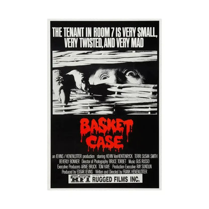 BASKET CASE (2) 1982 - Paper Movie Poster - The Sticker Space